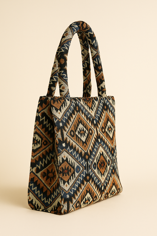 Desert Mirage Handcrafted Tote