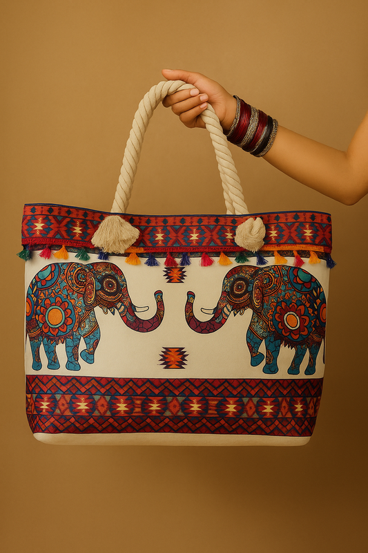 EleCharm Ethnic Handbag