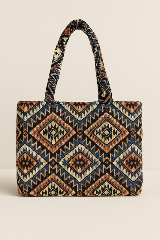 Desert Mirage Handcrafted Tote